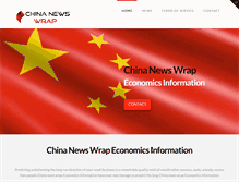 Tablet Screenshot of chinanewswrap.com